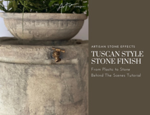 Artisan Stone Effects: From Plastic to an Artisan Tuscan style stone finish guide
