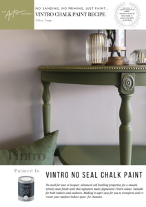 Vintro Paint Recipes: Silky smooth Sage with Vintro No Seal
