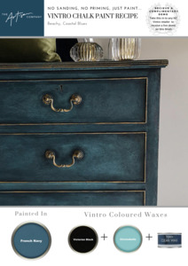 Vintro Paint Recipes: Beachy Coastal Blues