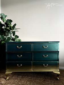 Furniture Inspiration: Not For Sale - Bespoke custom piece using Milan Moonshadow and Indie Gold