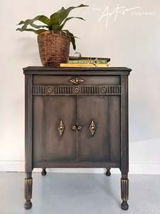 Furniture Inspiration: Not For Sale - Old Espresso with Carbon Black Wax ( Video on how to Master Carbon Black Wax included)