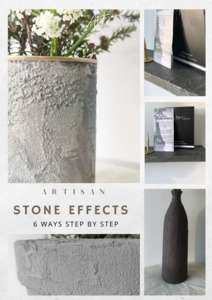 Stone Effects, 6 ways Step by Step and Overview - COMPLIMENTARY TUTORIAL