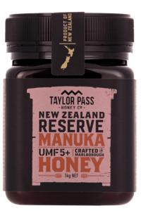 All: Taylor Pass Honey Co Reserve Mānuka UMF5+ Honey - 1kg