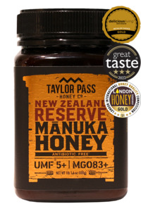 Taylor Pass Honey Co Reserve Mānuka Honey UMF 05+ MGO83+