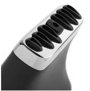 Knives: Signature V Black Knife Block & Sharpener