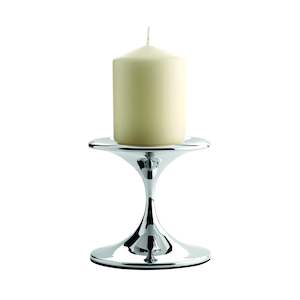 Vases Candle Holders: Henley (BR) V Candlestick 140mm