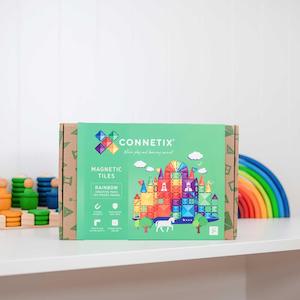 Connetix Tiles Steam Learning: Connetix 102pcs Rainbow Creative Pack