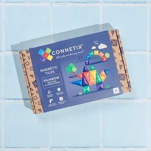 Connetix Tiles Steam Learning: Connetix Tiles - Rainbow Mini Pack 24pcs (STEAM Learning)