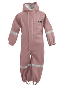 Mum 2 Mum: Mum2 Mum Rainwear All In One - Dusty Pink (6-24 months) SALE