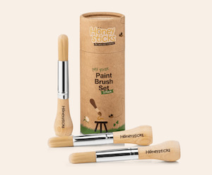 Honeysticks: Honeysticks My First Paint Brush Set - 3 Pack