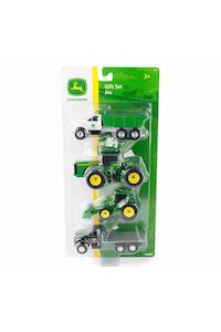 John Deere: John Deere 4 Pieces, Truck & Tractor Set - Assorted (3+ Years)