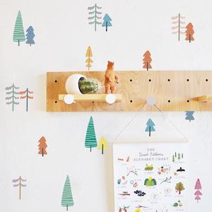 Wall Decals: Happy Woodland Wall Decals - 18pcs