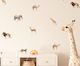 Boho Style Animal Wall Decals - 18pcs