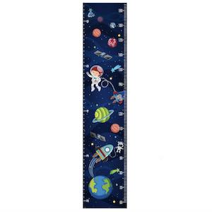 Little Space Explorers: Kids Growth Chart Height Ruler - Space