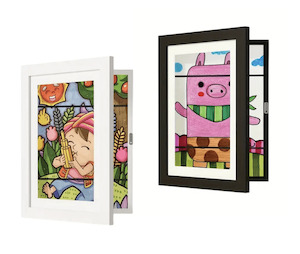 Cameras Photos: Kids Artframes | A4 Artwork Storage & Display Frame - Black | White