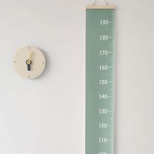 Kids Growth Height Ruler Chart - Avocado Green
