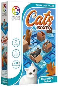 Kids Toys Gifts: Smart Games Cats & Boxes Game (7+ years)