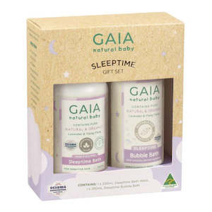 Skin Health: Gaia Natural Baby Sleeptime Gift Set (2x250ml)