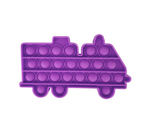 Big Annual Sale: Silicone Push Pop It Bubble Fidget Toy - Fire Engine