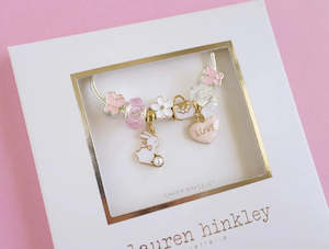 Lauren Hinkley Bunny Charm Bracelet (3 years+)