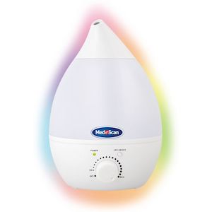 Wellbeing: Rainbow Mist Humidifier - Ultrasonic Cool Mist Humidifier