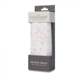 The Little Linen Co. Muslin Wrap - Ballerina Bunny (1pcs)