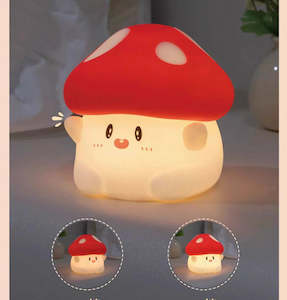 Nursery Collection Baby: Mushroom Tap Tap Nightlight (with 30 mins auto turn off mode)