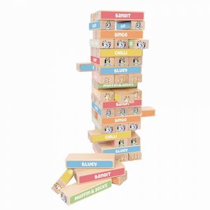Bluey Wooden Tumbling Tower (3 years+)