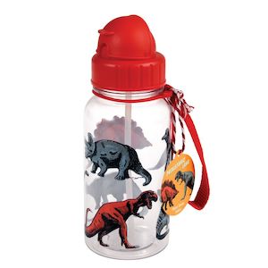 Feeding: Rex London Prehistoric Land Dinosaur Kids Water Bottle 500ml (3 years+)