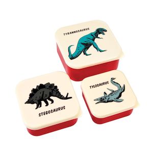Prehistoric Land Snack Boxes (Set of 3)