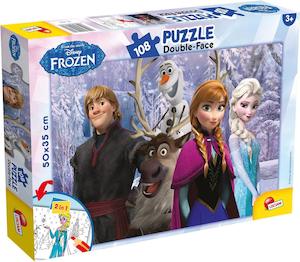 Disney Frozen Double Sided Puzzle 108pcs (3 years+)