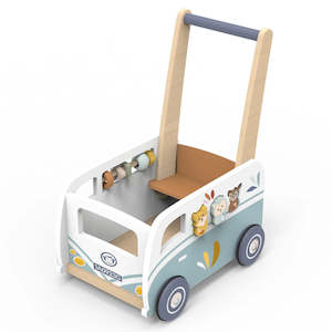 Kids Furniture: Speedy Monkey Wooden Van Multi-Activity Walker (1-3 years)