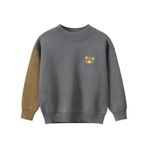 Hello Bear Kids' Knitwear Jumper - Iron Grey (2-10 years)