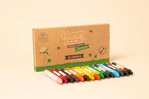 Books Stationery: Honeysticks Beeswax Crayons Jumbo's 16 Pack