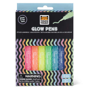 Books Stationery: Tiger Tribe Glow Pens (5 years+)