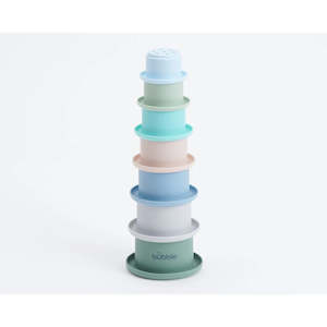 Bubble Silicone Stacking Cups (0m+)