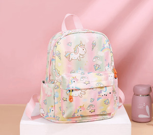 Kids Preschool | School Backpack - Unicorn in Rainbow (3-8 years)