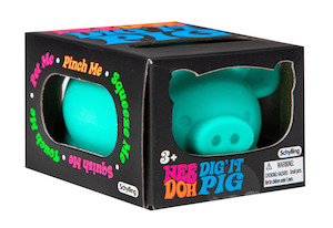 Dig It Pig NeeDoh (Assorted Styles) - Stress Ball