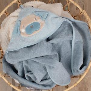The Little Linen Co. Character Hooded Towel - Barklife Dog (Suitable from birth)