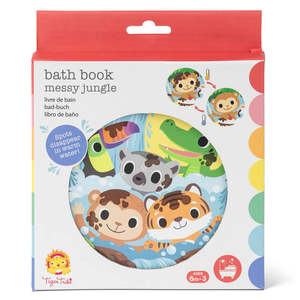 Childrens Books: Tiger Tribe Bath Book - Messy Jungle (6 months+)
