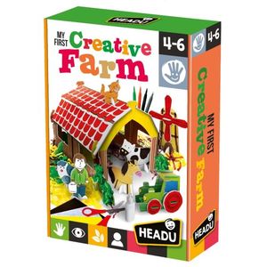 Puzzles Board Games Collection: Headu My Creative Farm - Creative Activity (4-6 years)