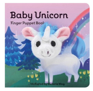 Childrens Books: Baby Unicorn: Finger Puppet Board Book (0-3 years)