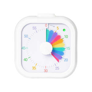 Home Living: 60 Minutes Visual Timer (With Quiet Mode) - Easy Time Management Tool