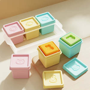 Baby Food Freezer Tray – 6 Pack Food-Grade Solid Food Storage Containers for H&hellip;
