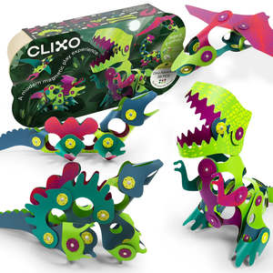 Clixo Dino Adventure 36pcs (6 years+ to Forever)