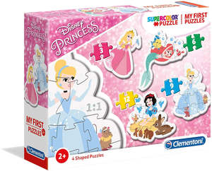 SUPER COLOUR: My First Puzzle: Disney Princess 3-6-9-12pcs (2 years+)
