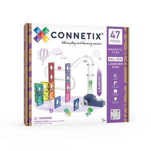 Connetix Tiles - Ball Run Launcher Pack 47pcs