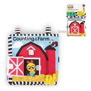 Kids Toys Gifts: Baby Einstein Counting at the Farm Soft Activity Book (0-36m)