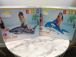 Pools: Intex Toy Shark / Dolphin Ride On