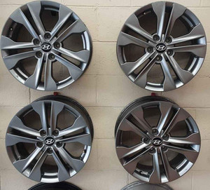 Set of 4 wheels Hyundai 17X7 PCD 5X114.3 Offset 47 My Vxw Site Dzl9hv